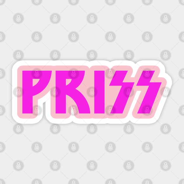 Priss Sticker by BludBros